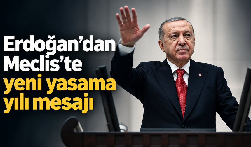Erdoğan’dan Meclis’te yeni yasama yılı mesajı: “Türkiye’nin kaybetmeye tahammülü yok”