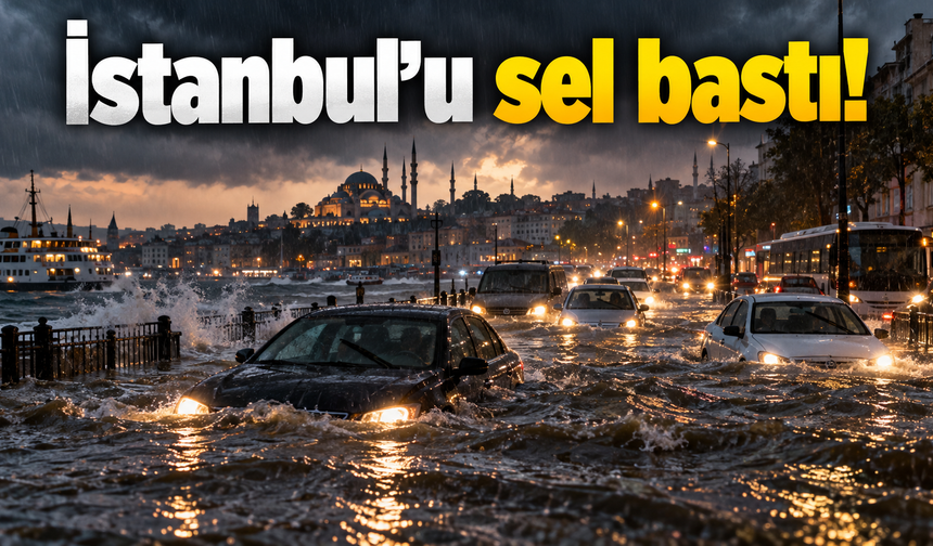 İstanbul’u sel bastı! Valilik acı haberi duyurdu: 1 kişi hayatını kaybetti