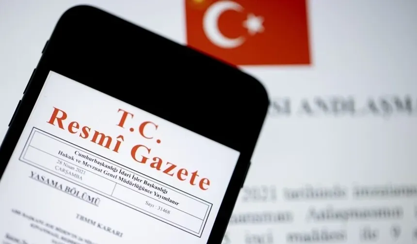 19 Ekim Resmî Gazete kararları yayımlandı!