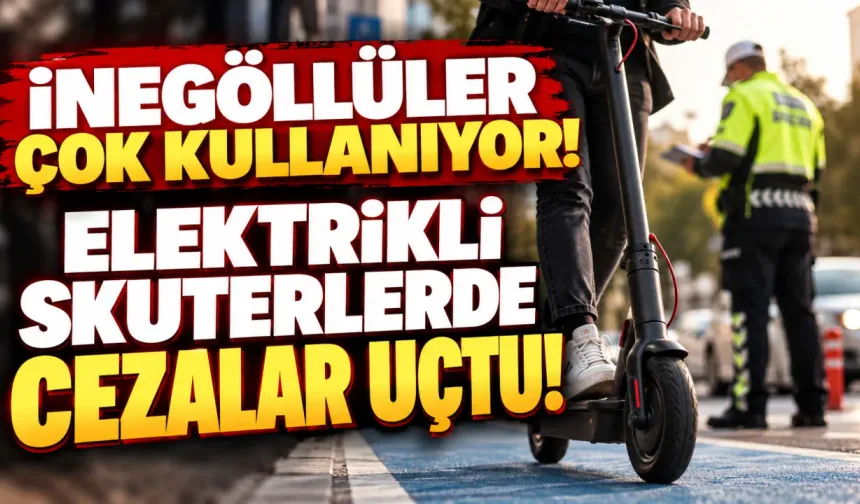 Resmî Gazete'de yayımlandı! Elektrikli skuterlerde cezalar değişti: 170 bin TL'ye kadar yaptırım