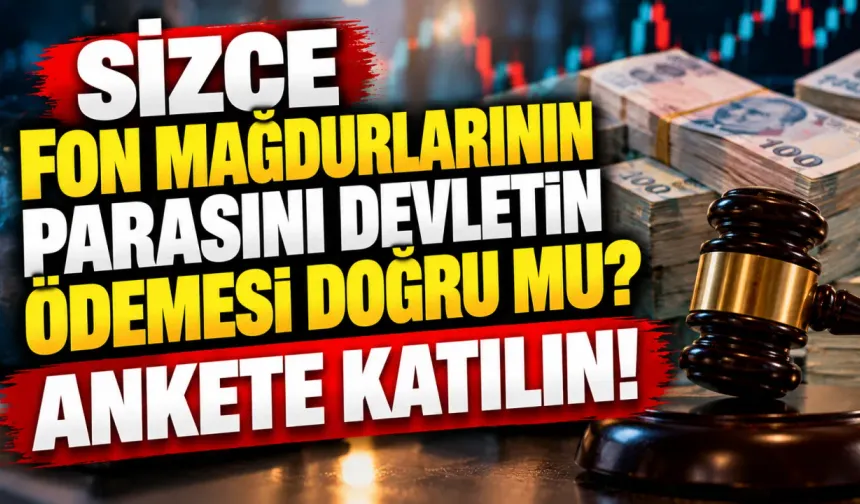 Sizce fon mağdurlarının parasını devlet ödemeli mi? Ankete katılın