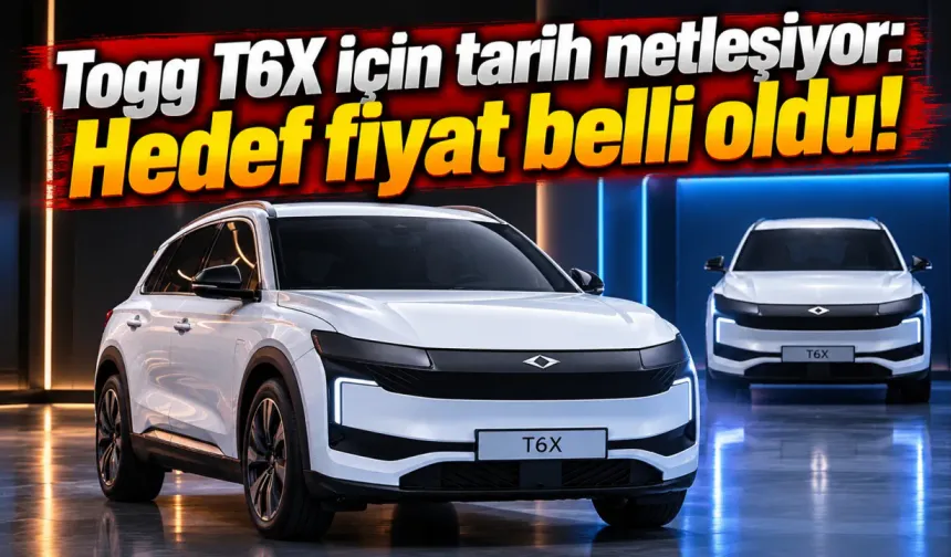 Togg T6X için tarih netleşiyor: Hedef fiyat belli oldu!