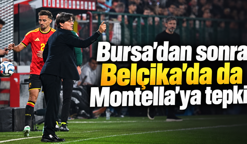 Bursa'dan sonra Belçika'da da Montella 'ya tepki