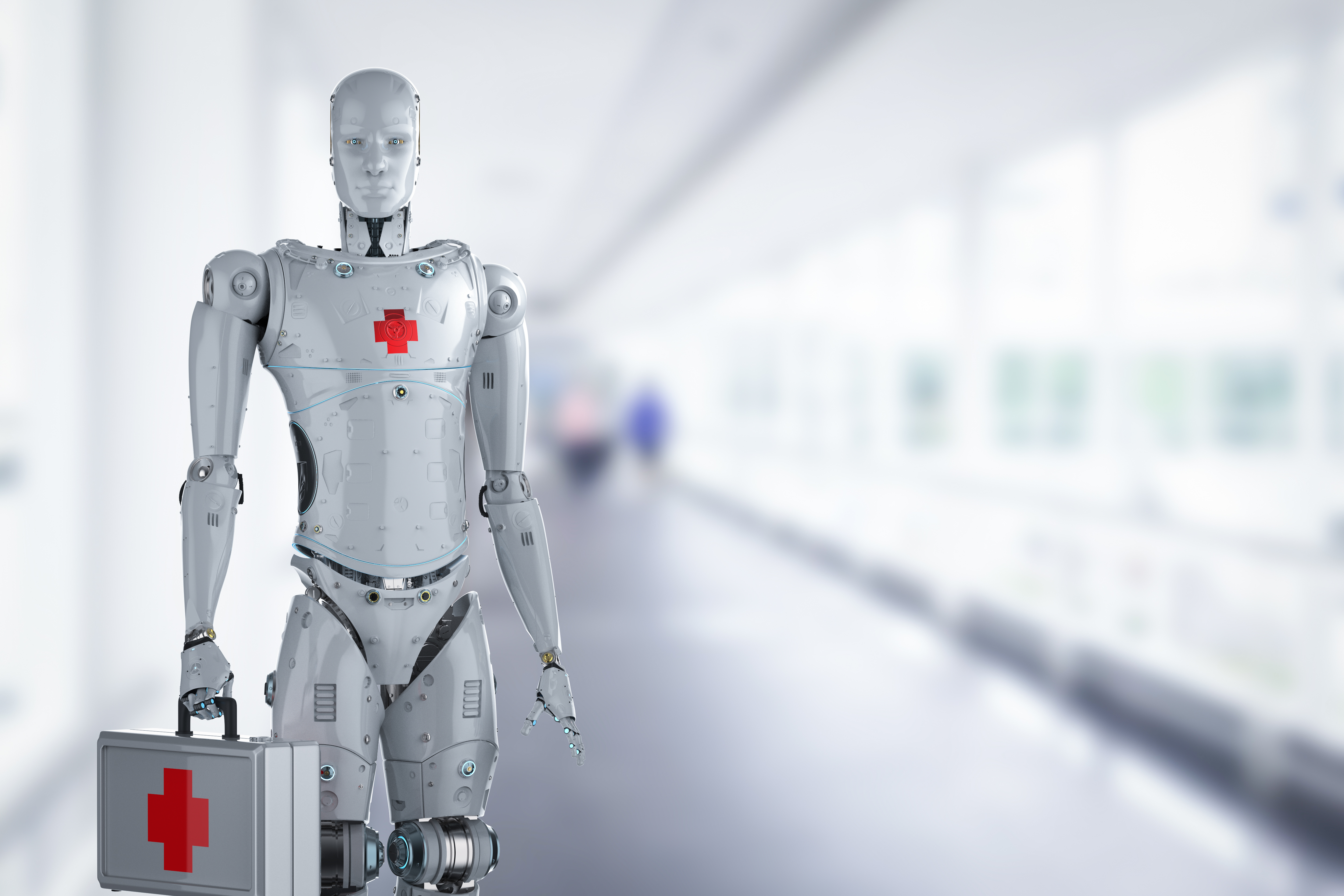 3d-rendering-medical-robot-with-red-cross-sign-holding-medical-case
