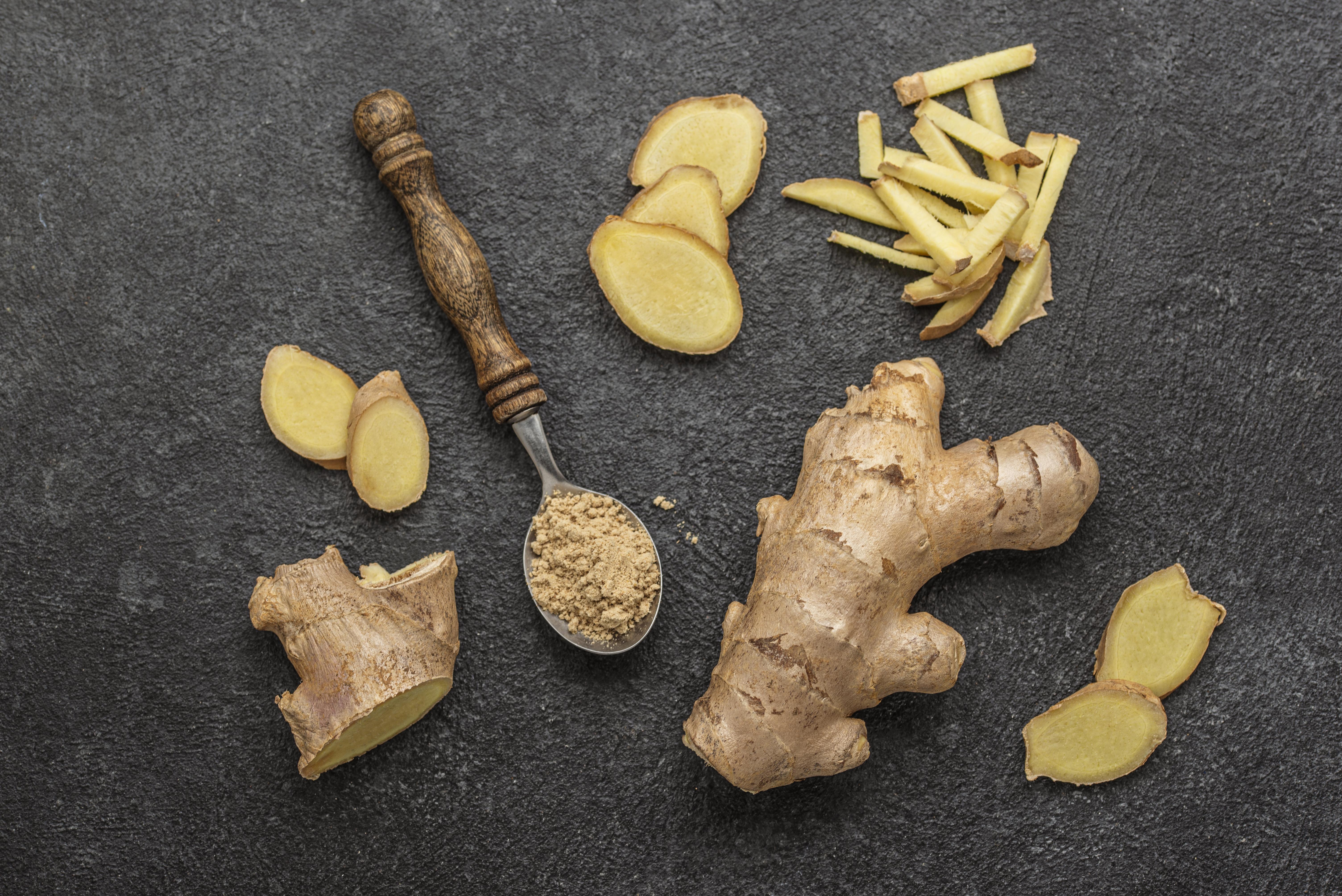 top-view-arrangement-ginger-table