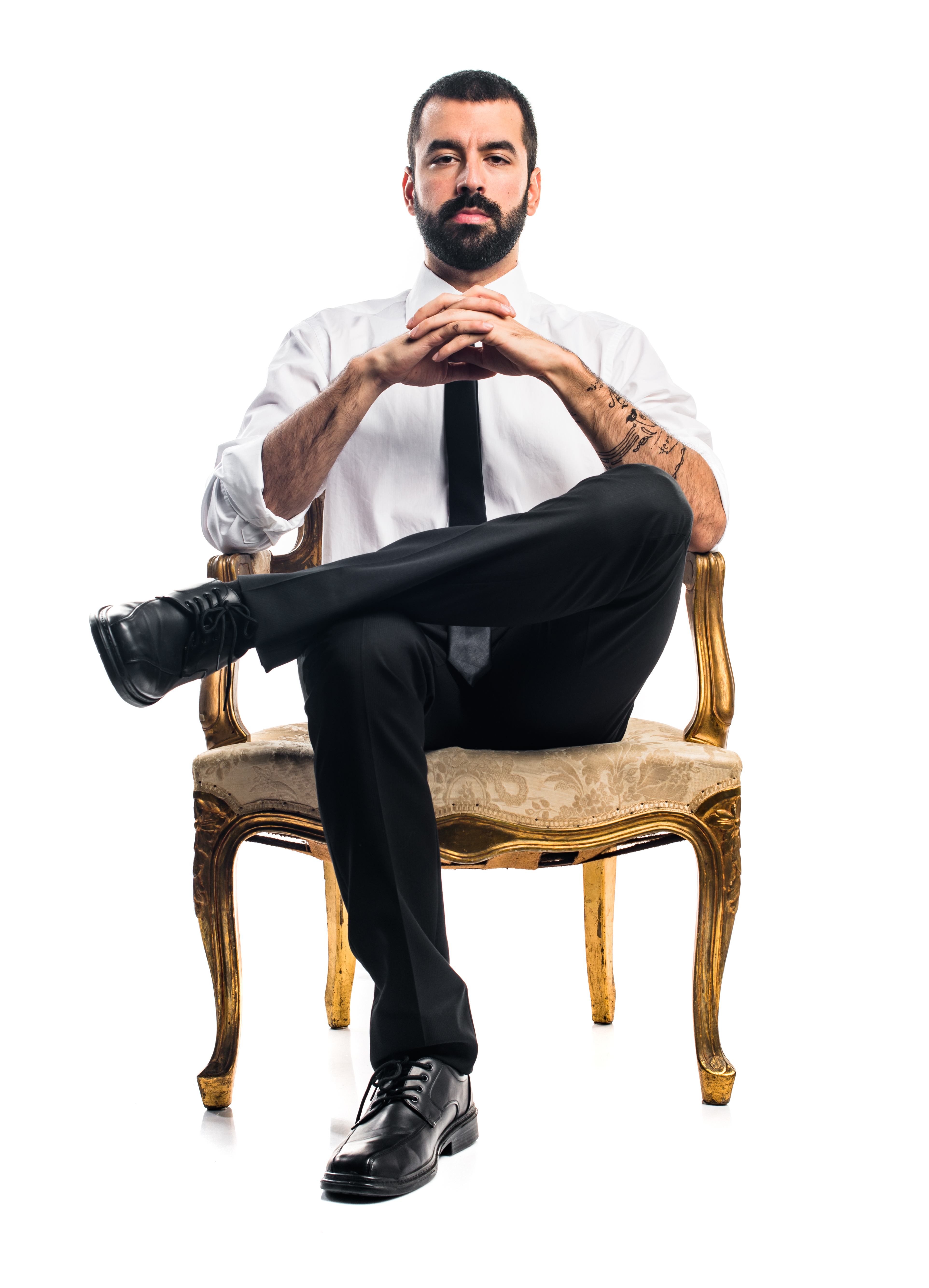 businessman-white-background