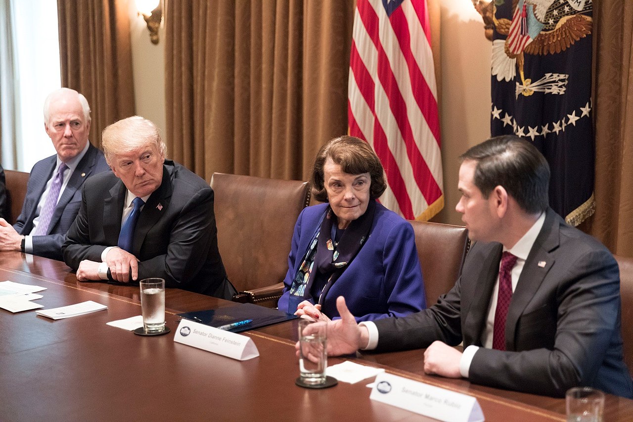 1280px-President_Donald_Trump,_John_Cornyn,_Dianne_Feinstein,_and_Marco_Rubio