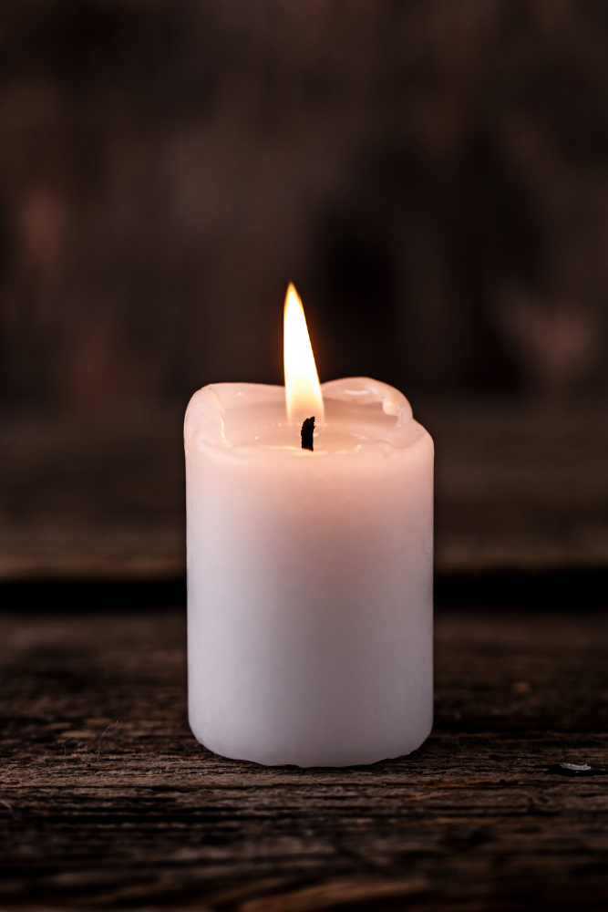 small-white-candle