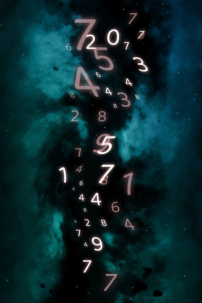 numerology-concept-composition