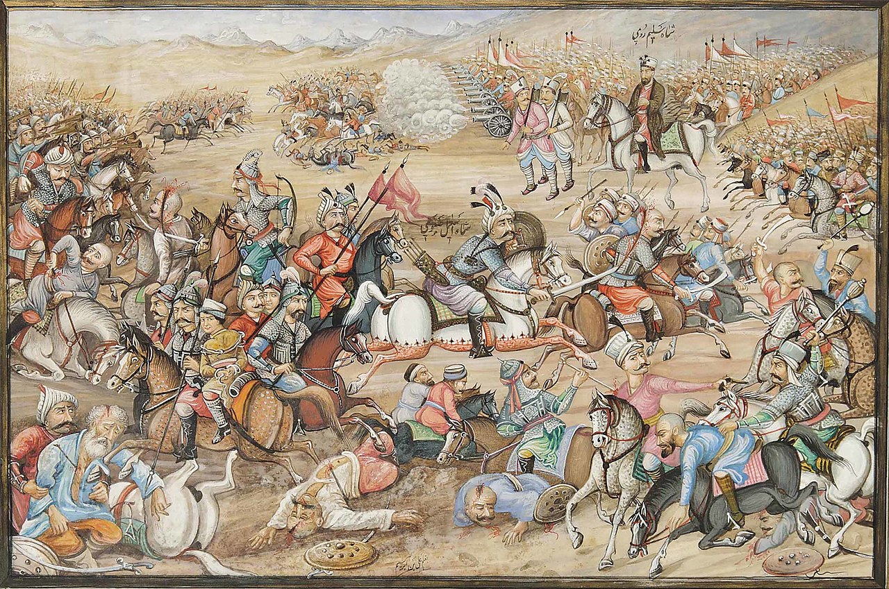 The_Battle_of_Chaldiran,_Qajar_Iran,_19th_century