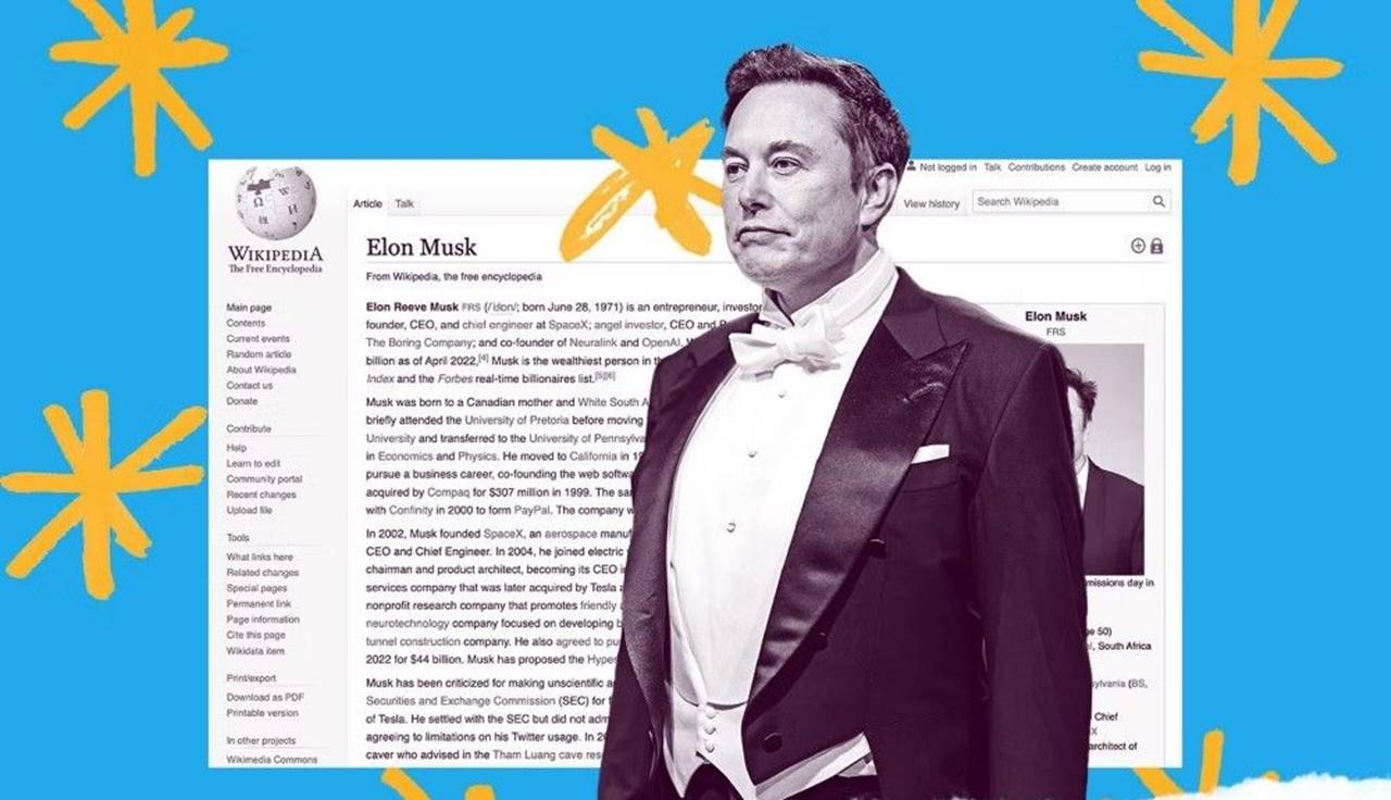 Elon Musk, Wikipedia'yı ti'ye aldı