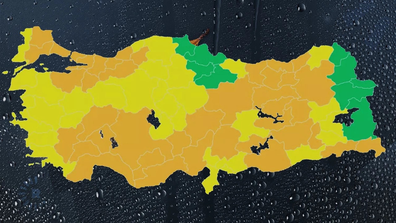 AFAD'dan Meteorolojik Uyarı: Her yeri sardı