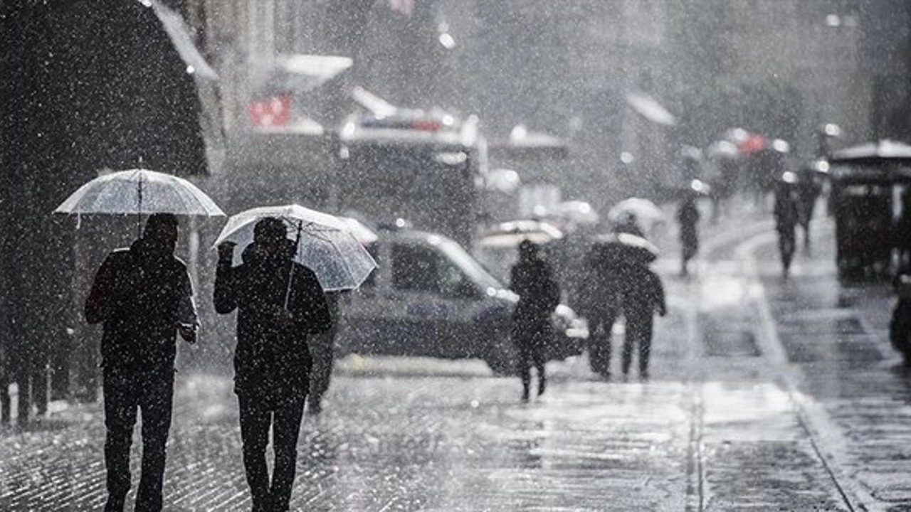Meteoroloji'den Peş peşe kuvvetli Yağış ve Kar uyarısı