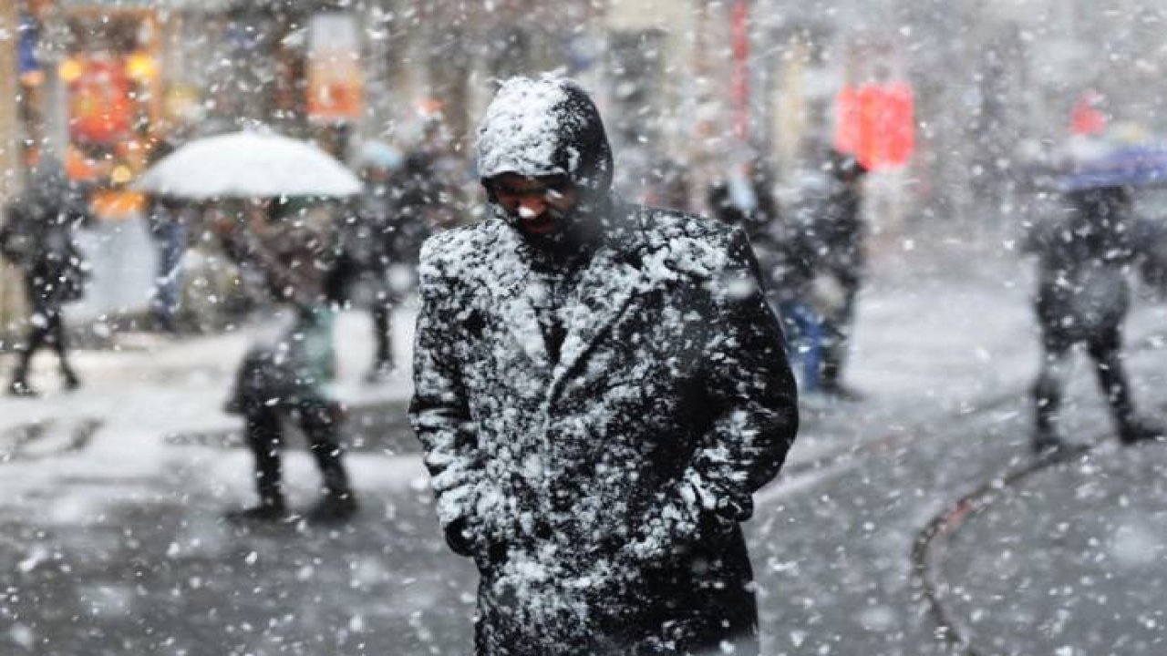 Meteoroloji 21 kent için fırtına ve kar uyarısı yaptı