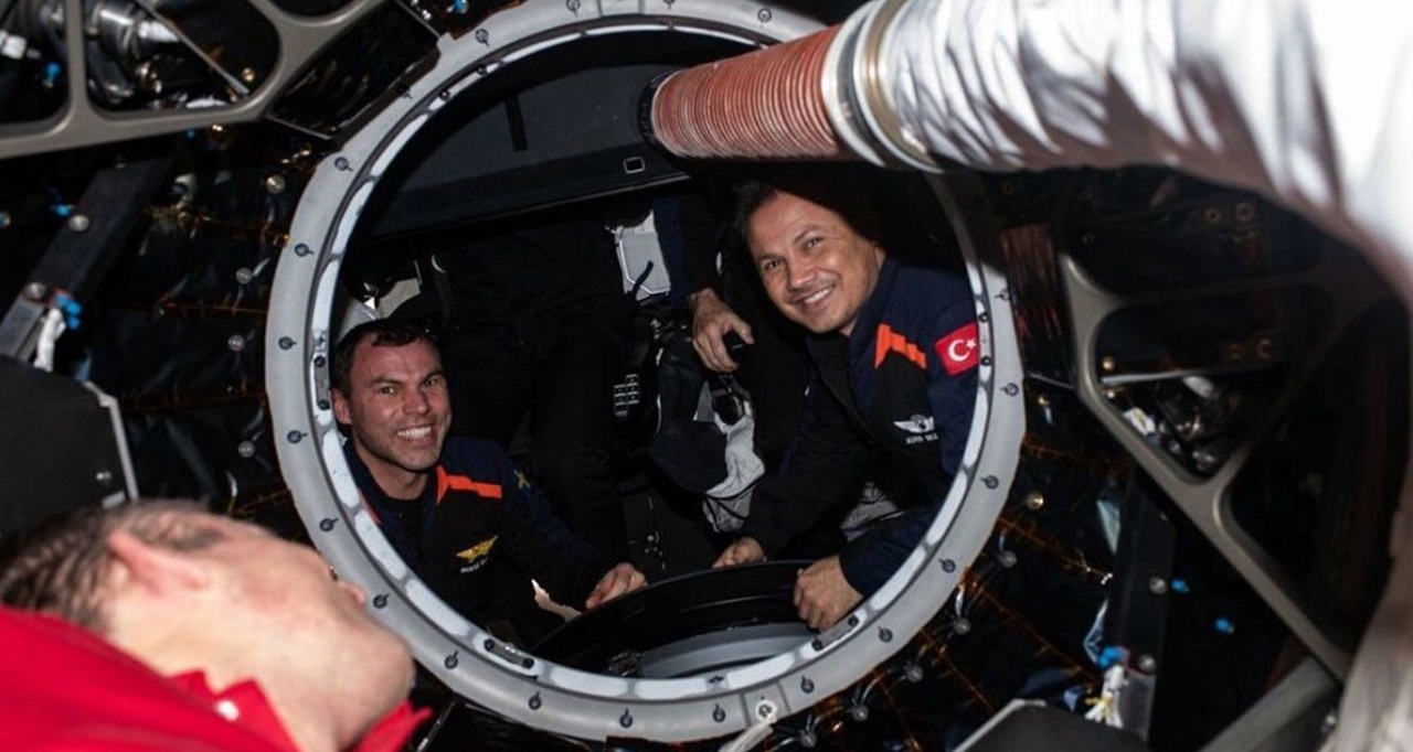 Astronot Gezeravcı'dan Yeni Fotoğraf Geldi