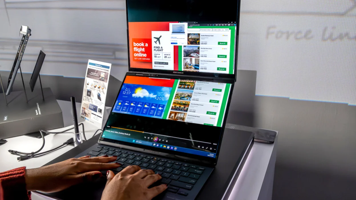 Genç Gazete Asus, Klavyesi Çıkarılabilen Çift Oled Ekranlı Dizüstü Bilgisayarını Tanıttı!-1
