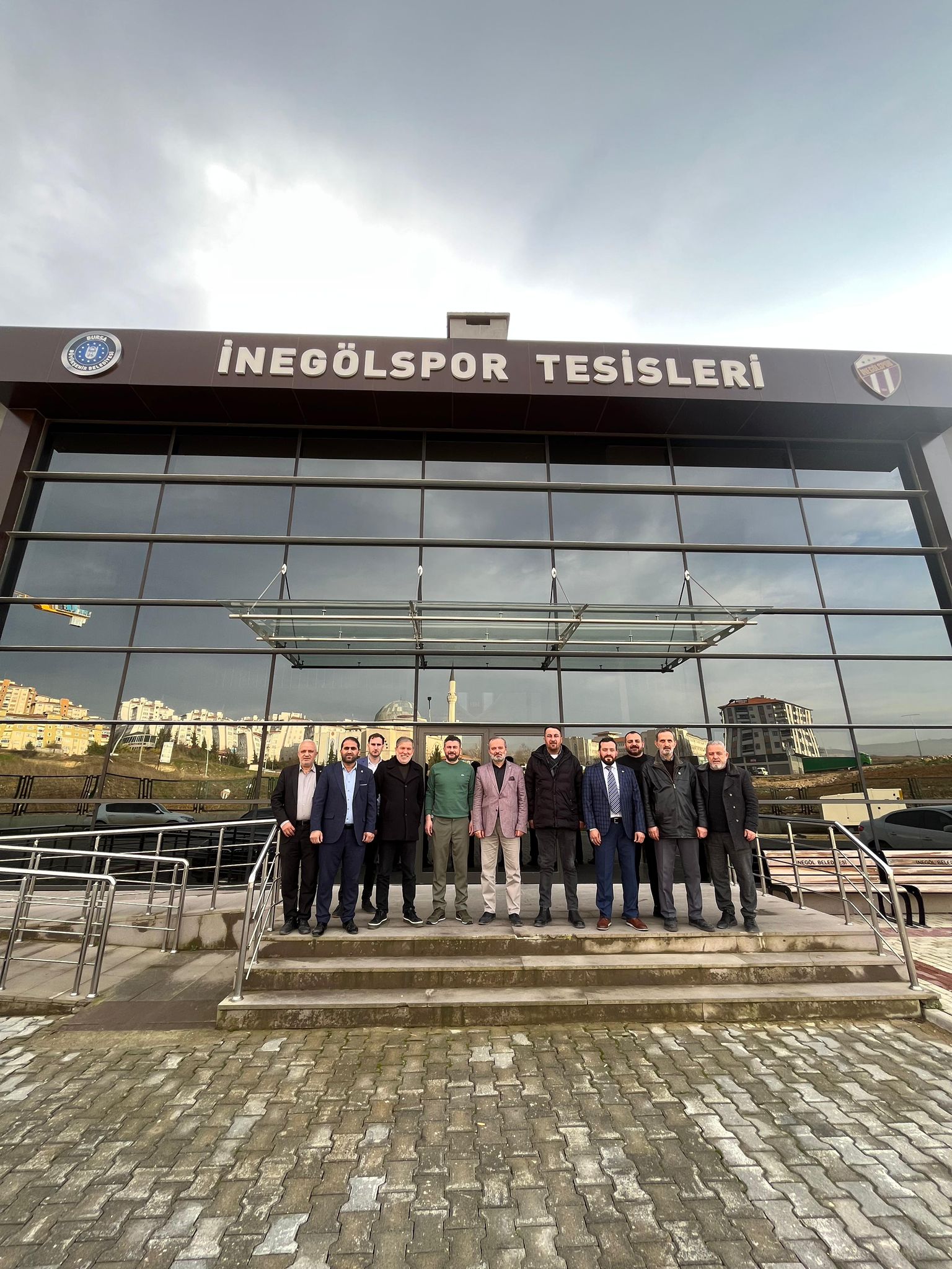 Genç Gazete-Yeniden Refah Partisi’nden İnegölspor’a Destek Ziyareti