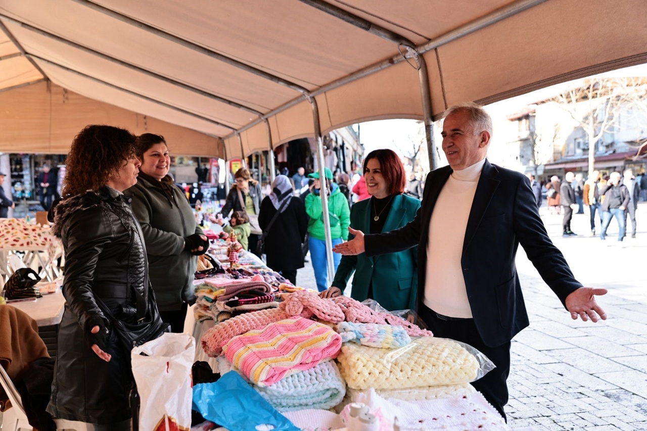 Zolan çiftinden girişimci kadınlara ziyaret