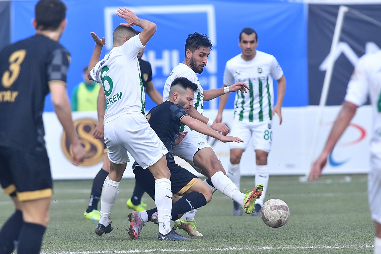 İnegöl Kafkasspor Aliağaspor ile 1-1 berabere kaldı