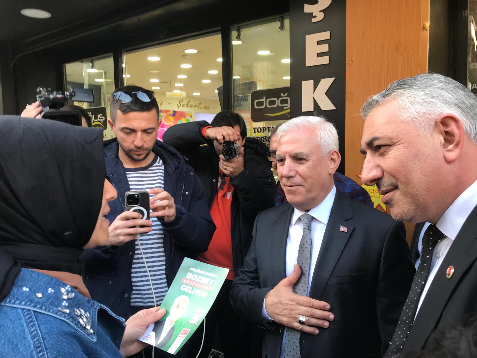 Chp Bursa Büyükşehir Başkan Adayı Bozbey, İnegöl'de Seçim Vaatlerini Açıkladı 2