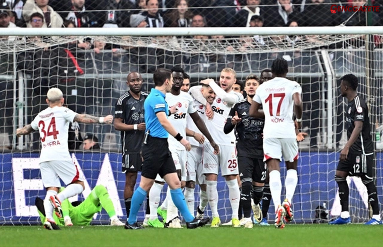 Galatasaray dev derbide Beşiktaş'ı tek golle devirdi
