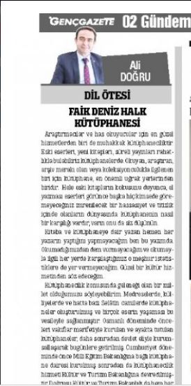 Genç Gazete Bulgaristan Türkü Öğretmen Mehmet Ali Deniz (5)
