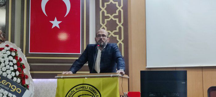 Rumeli Türkleri Kültür Ve Dayanışma Derneği'nde Serkan Ay Başkanlığa Seçildi Fatih Saman