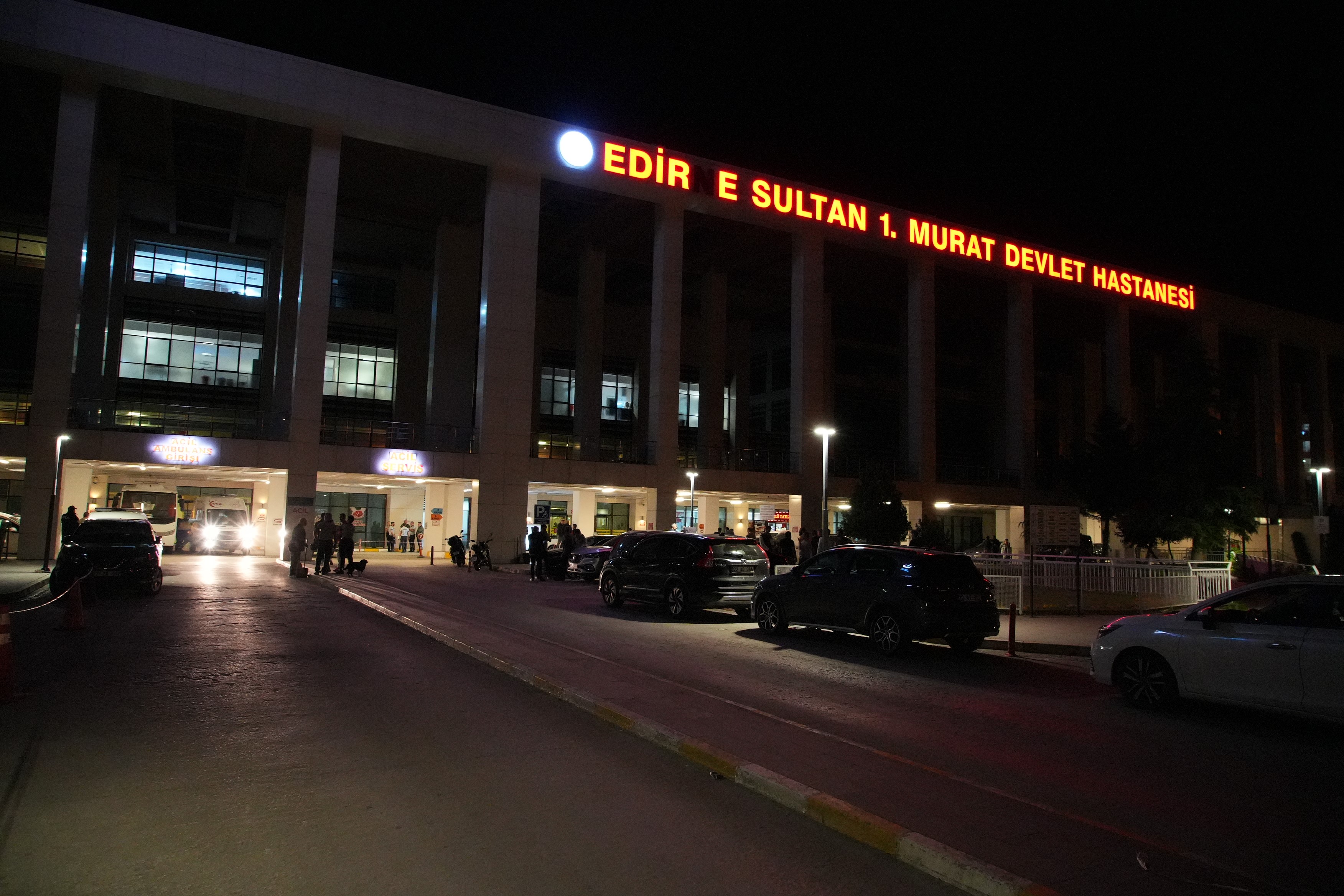 Edirne’de 108 Mahkum Ve Gardiyanlar Hastanelik Oldu (3)
