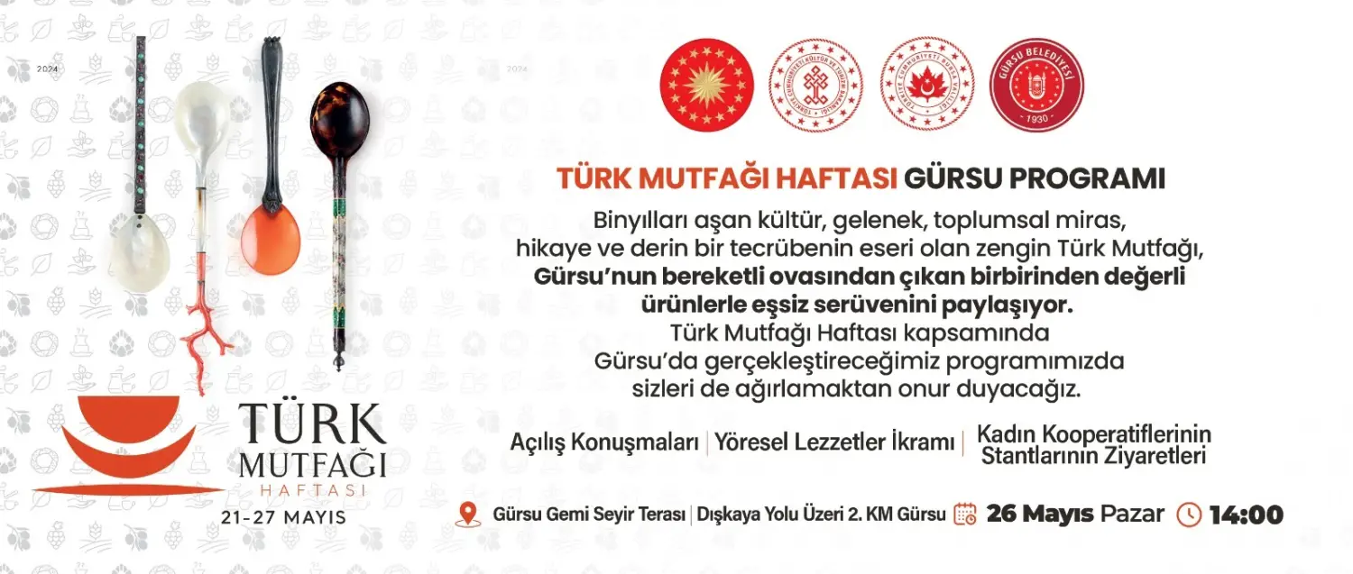 Türk Mutfağı Haftası Gürsu Programı (1) Gencgazete