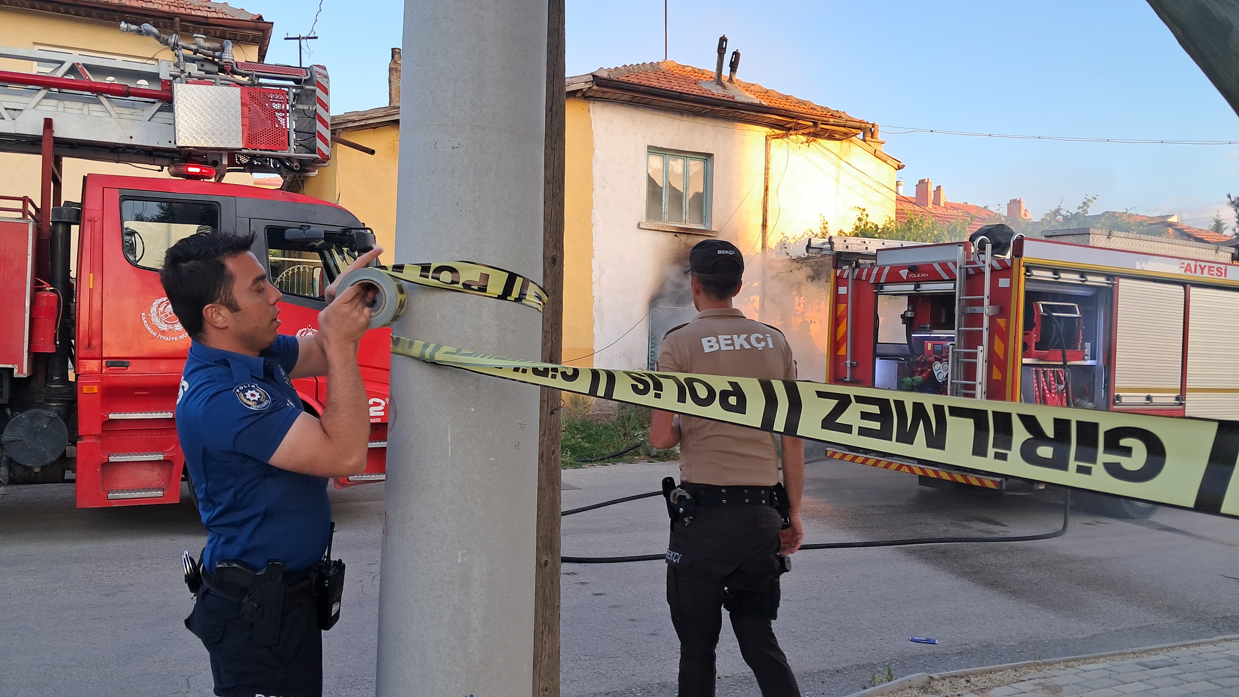 Ev Sahibine Kızan Öfkeli Kiracı Evi Ateşe Verdi