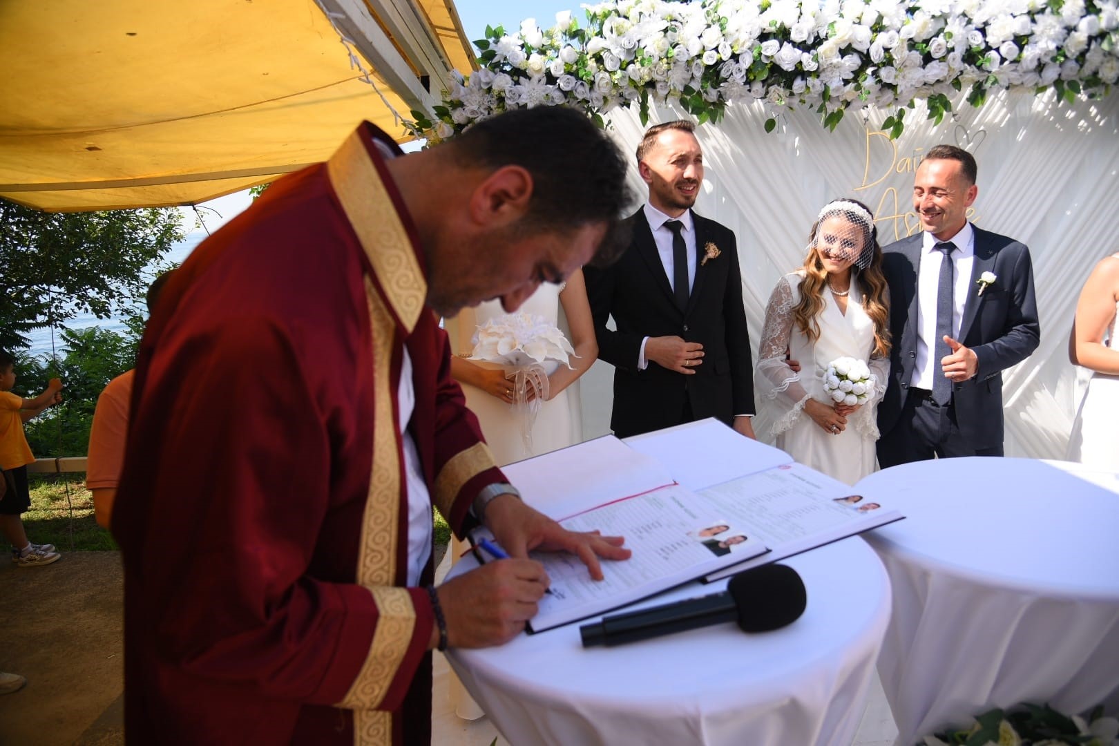 Genc Gazete 3 Kardes Ayni Gun Nikah Giresun (2)