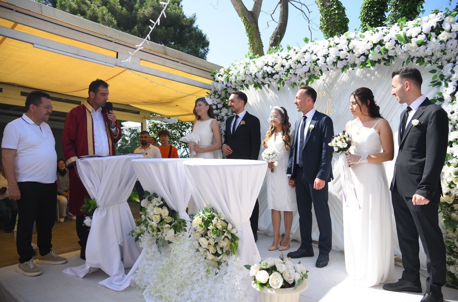 Genc Gazete 3 Kardes Ayni Gun Nikah Giresun (3)