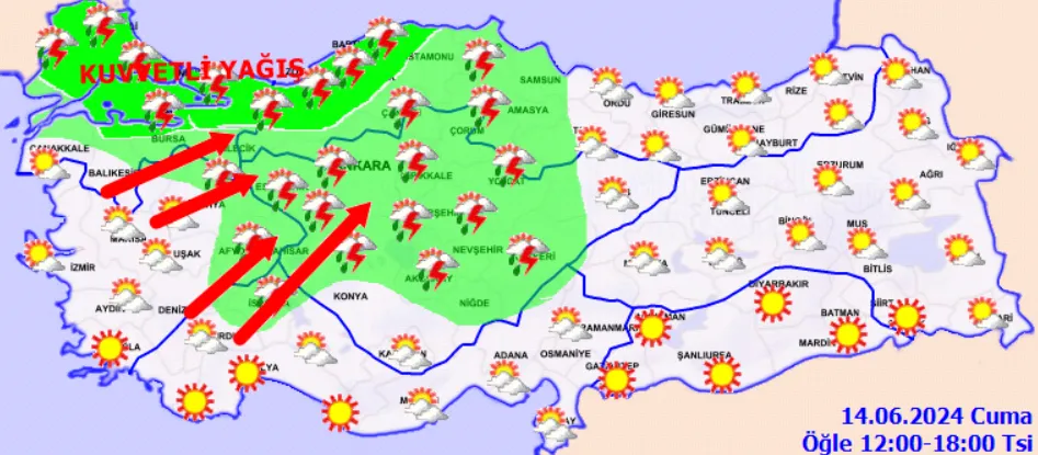 Meteoroloji Uyardı Fırtına, Sel, Su Baskını... (2)