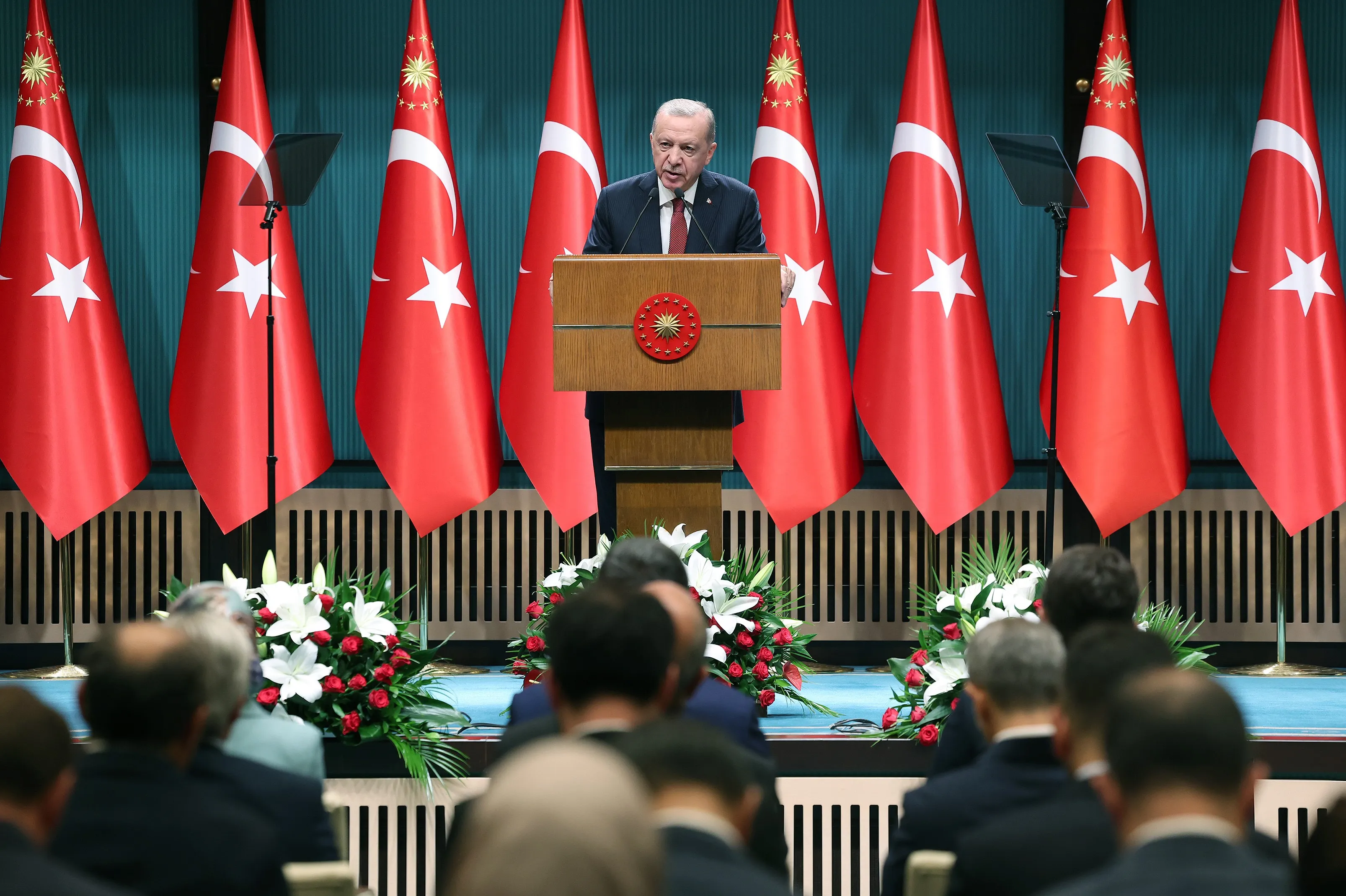 Kabine Toplantısı Sona Erdi...cumhurbaşkanı Erdoğan'dan Enflasyon Müjdesi Fiyat Balonu Sönüyor! (4)