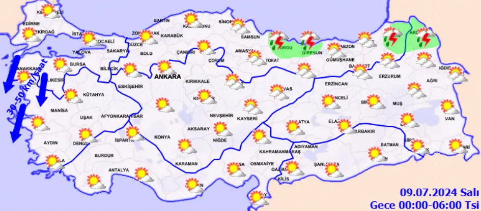 Meteorolojiden Kritik Uyarı Kuvvetli Yağış Ve Rüzgarlar Kapıda!! (2)-1