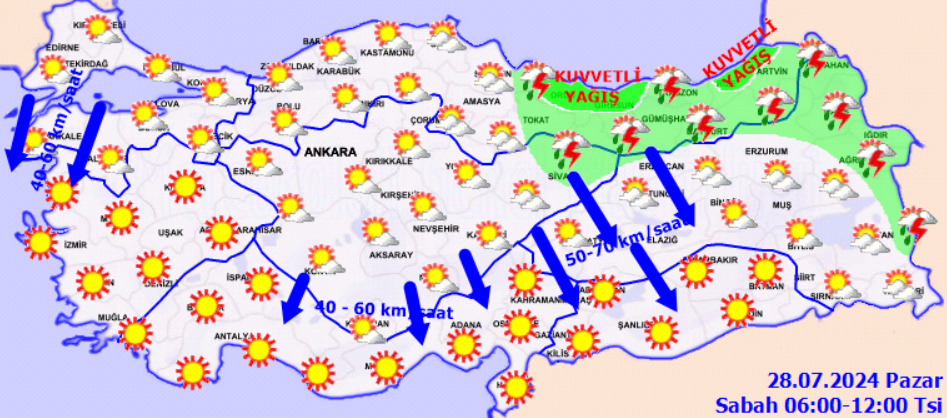 Meteoroloji'den Sel Ve Su Baskını Uyarısı! (2)