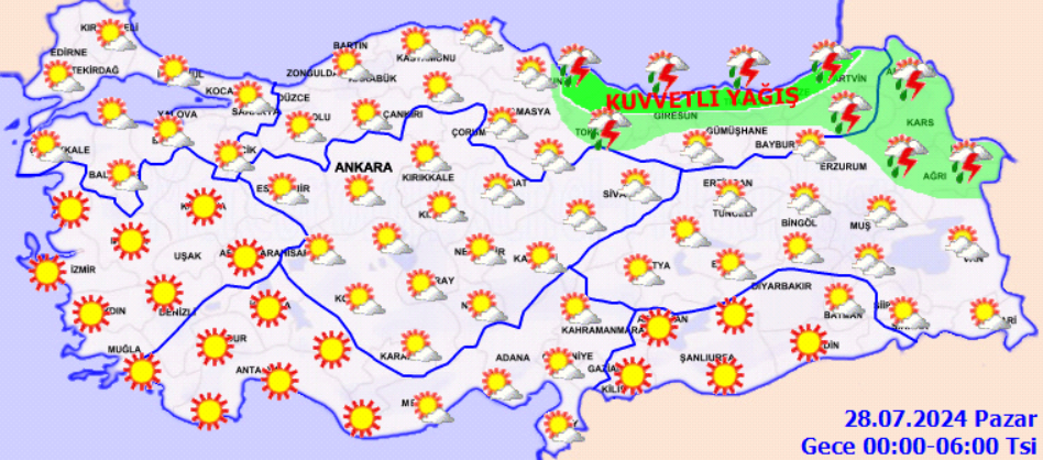 Meteoroloji'den Sel Ve Su Baskını Uyarısı! (3)