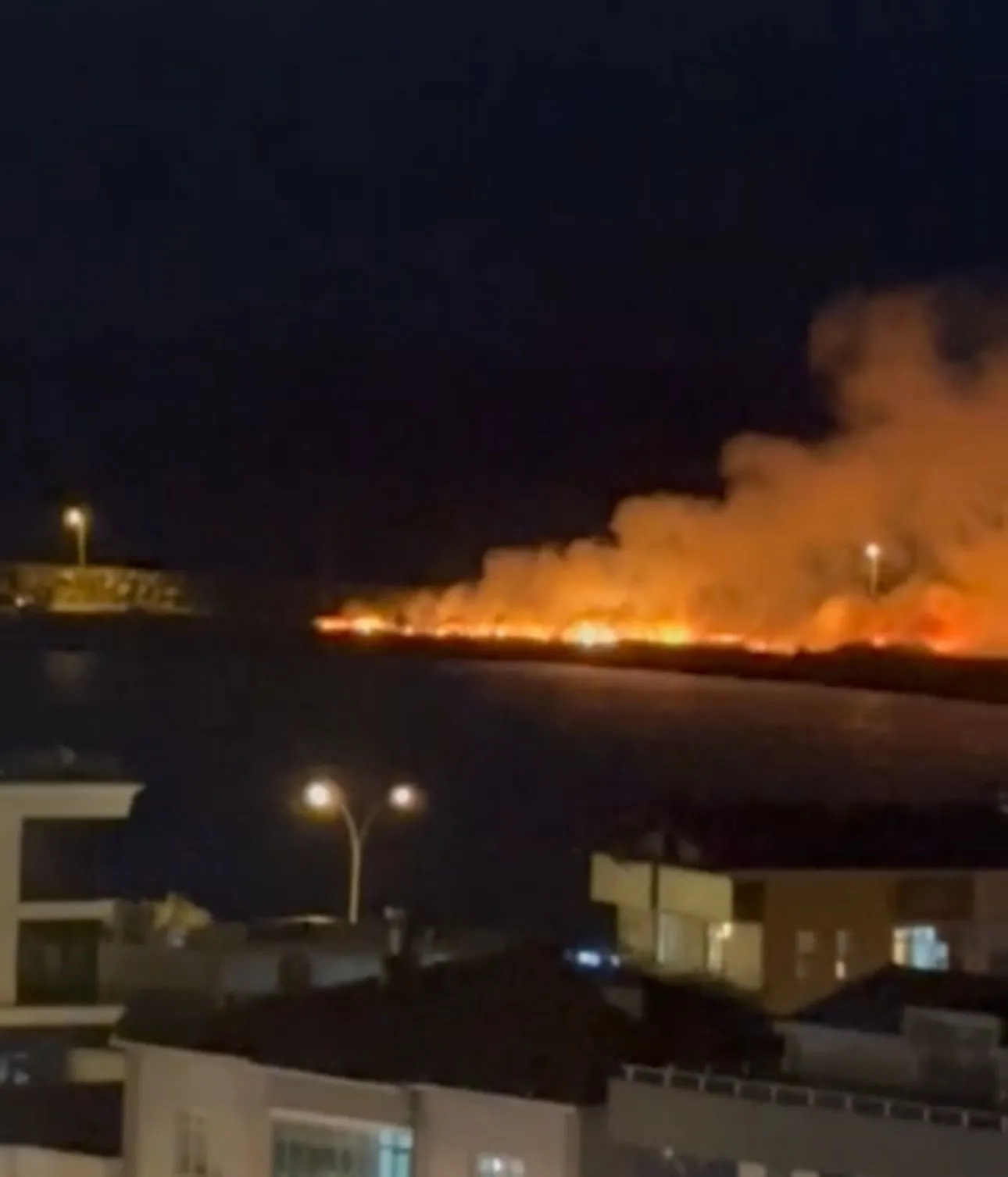 Samsunspor'un Kuruluş Yıl Dönümü Kutlamasında Yangın Çıktı