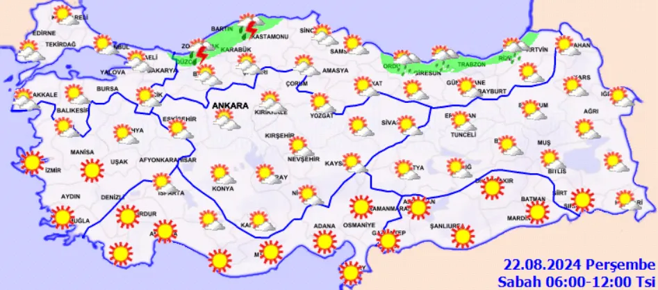 Bunaltıcı Sıcaklıklar Azalıyor! Sıcaklıklar 3 6 Derece Düşüyor! (2)