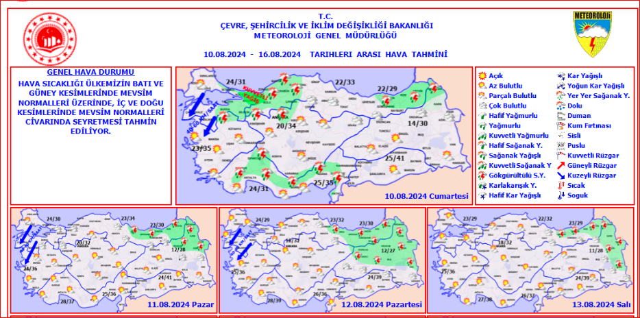 Genc Gazete Türkiye’nin Hava Durumu Raporu (6)