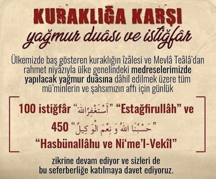 Genc Gazete Yagmur Duası Istiska Namazi Yağmur Dua (3)