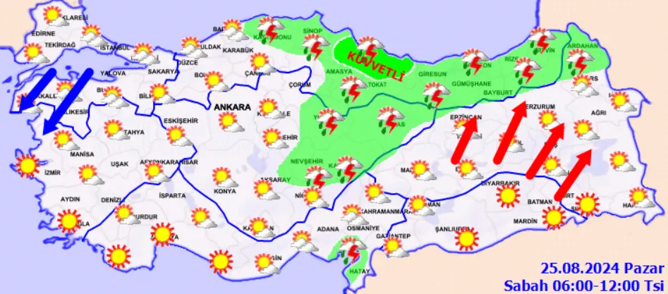 Hava Durumunda Kritik Uyarılar Kuvvetli Yağış Ve Rüzgarlar Kapıda! (2)-1