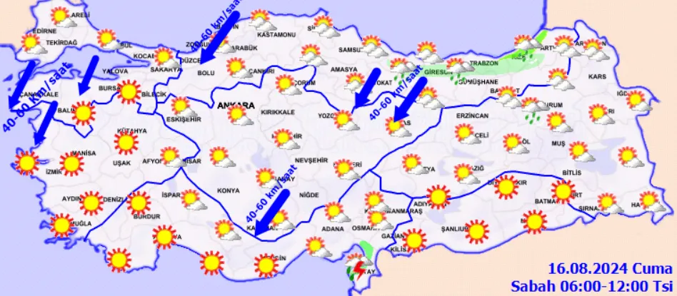 Meteorolojiden Sevindirici Haber Sıcaklıklar 5 Derece Azalıyor! (2)