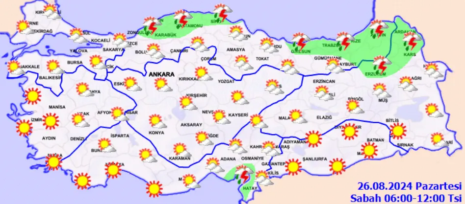 O İllerde Yaşayanlar İçin Meteoroloji'den Önemli Uyarı Geldi! (2)