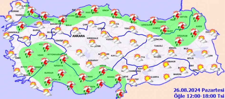 O İllerde Yaşayanlar İçin Meteoroloji'den Önemli Uyarı Geldi! (3)