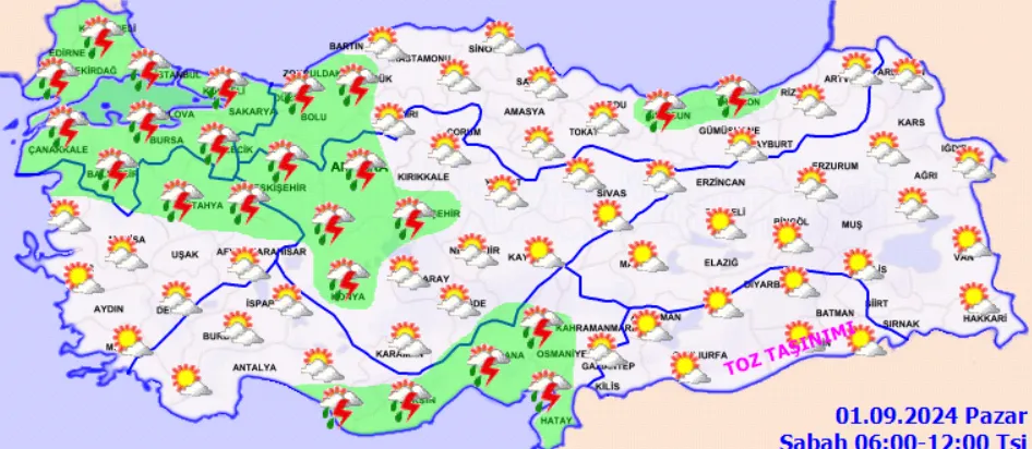 Onlarca Kent Alarmda Sel, Su Baskını Ve Kuvvetli Yağış! (2)