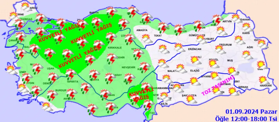 Onlarca Kent Alarmda Sel, Su Baskını Ve Kuvvetli Yağış! (3)