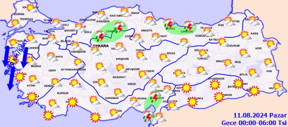 Sağanak Yağış Ve Kuvvetli Rüzgar Uyarısı Hangi Bölgeler Etkilenecek