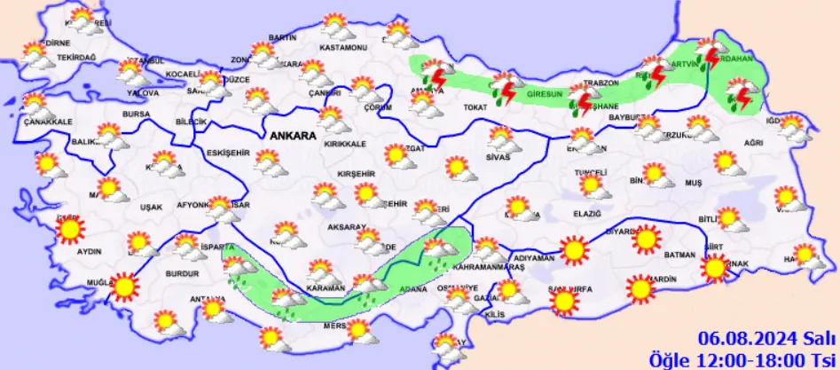 Sıcaklar Artıyor, Yağmur Geliyor! Hangi Bölgeler Etkilenecek (3)