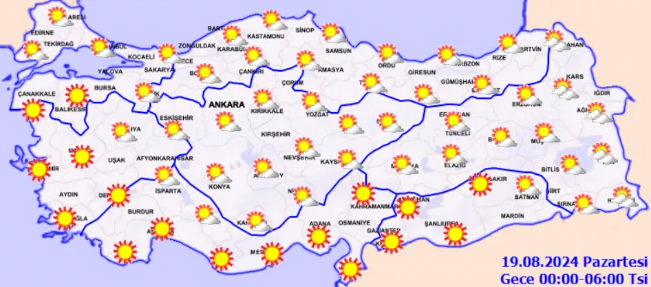 Sıcaklıklar Mevsim Normallerinin Üzerinde Kavurucu Günler Kapıda!-1